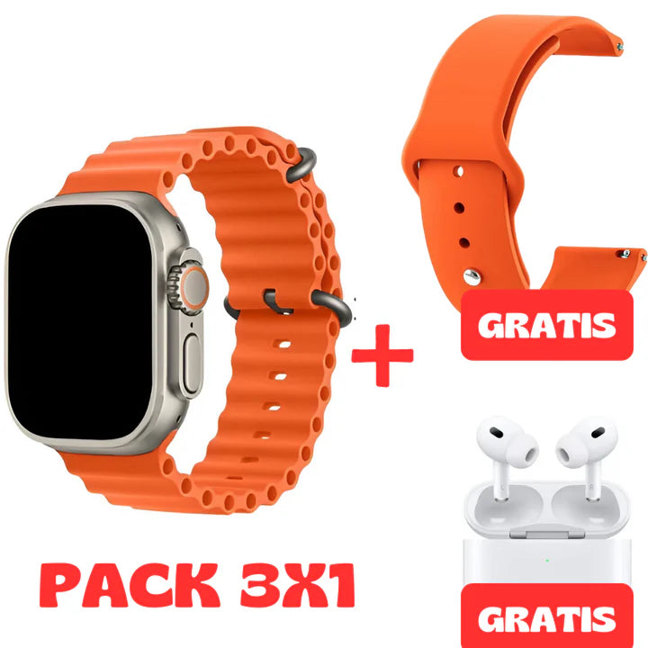 Smartwatch Ultra pro  + Airpods PRO  + 1 correa gratis